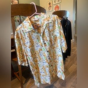 Very fun , attractive and nostalgic Disney Tiki Room shirt